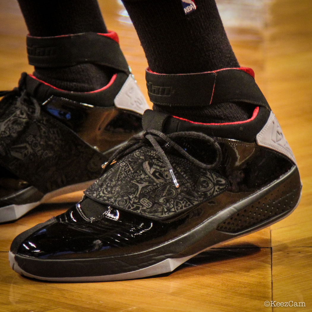 Terrence Ross wearing Air Jordan XX 20 Stealth