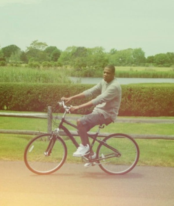 Jay-Z wearing Air Jordan 3 III Retro Cement