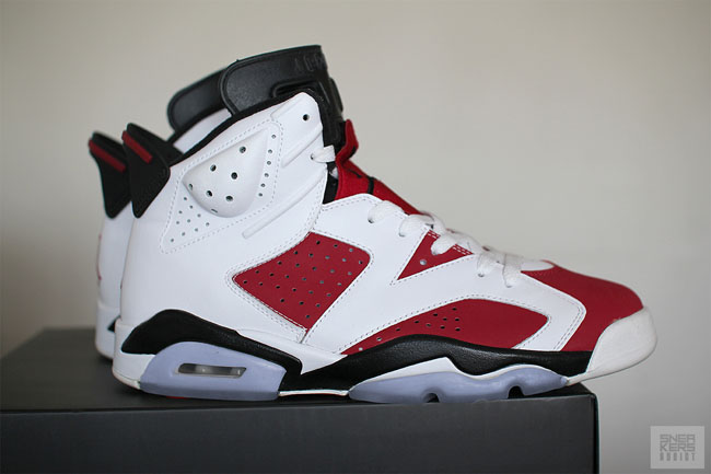 jordan 6 carmine 2014