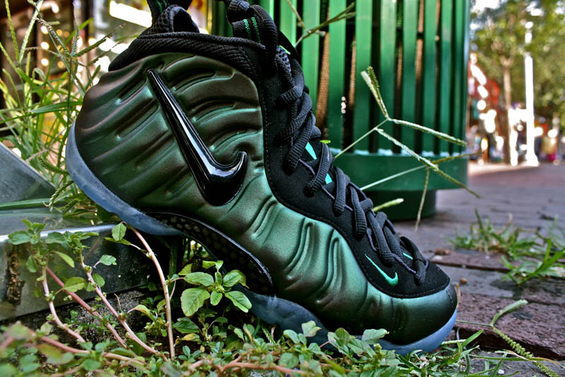 Nike Air Foamposite Pro Dark Pine Black 624041-301