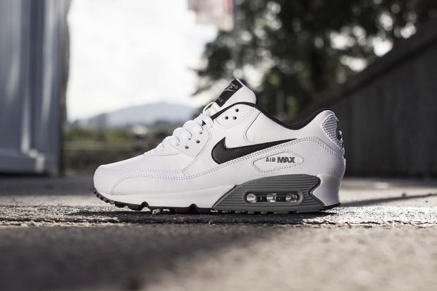 Nike Air Max 90 Essential - White/Black-Cool Grey | Sole Collector