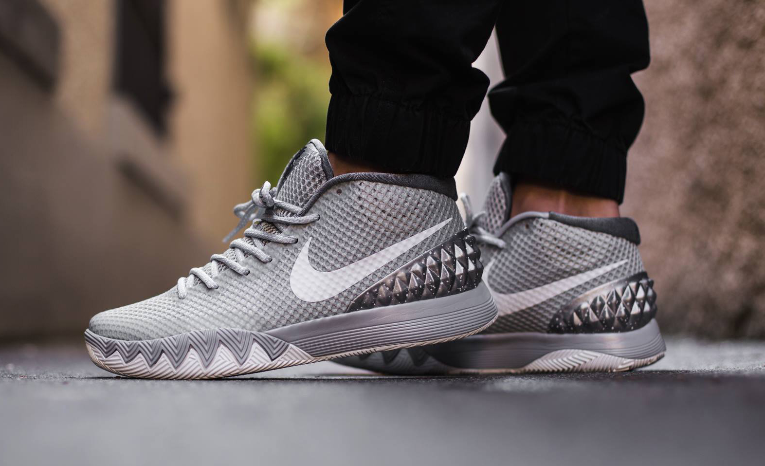 See How the 'Wolf Grey' Nike Kyrie 1 