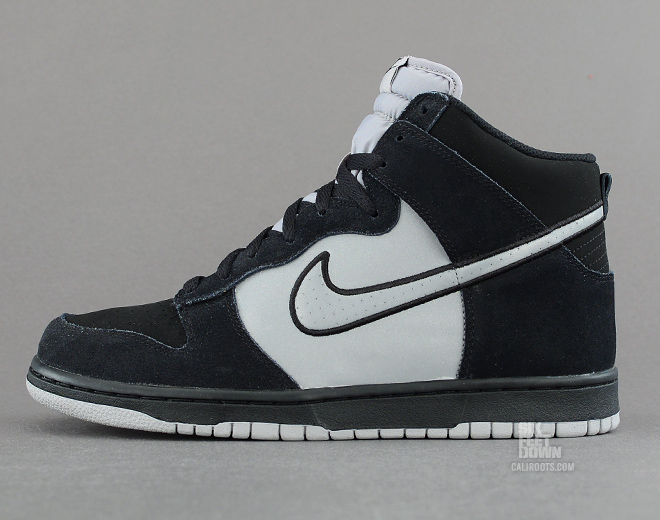 Nike Dunk High - Black / Reflective Silver | Sole Collector