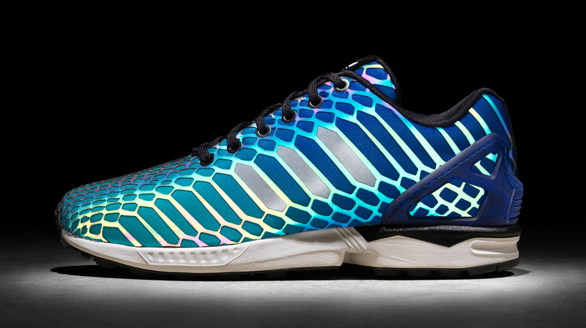 zx flux shoes reflective