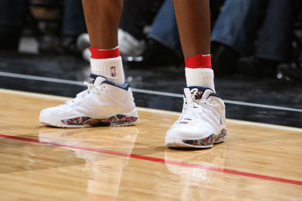 Joe Johnson wearing Jordan Pure Pressure Inauguration Day PE (2)