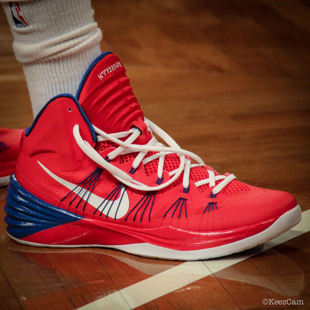 Greg Monroe wearing Nike Hyperdunk 2013 iD (1)