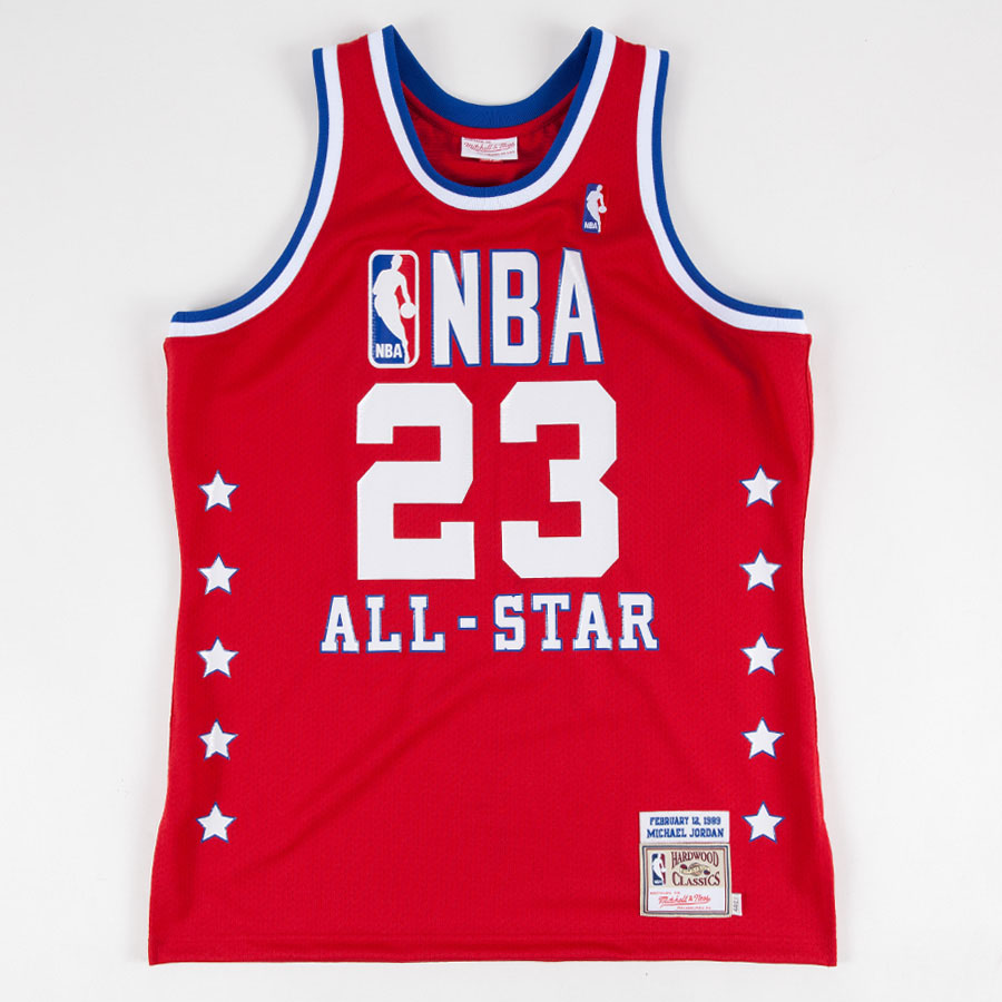 Michael jordan mitchell and store ness all star jersey