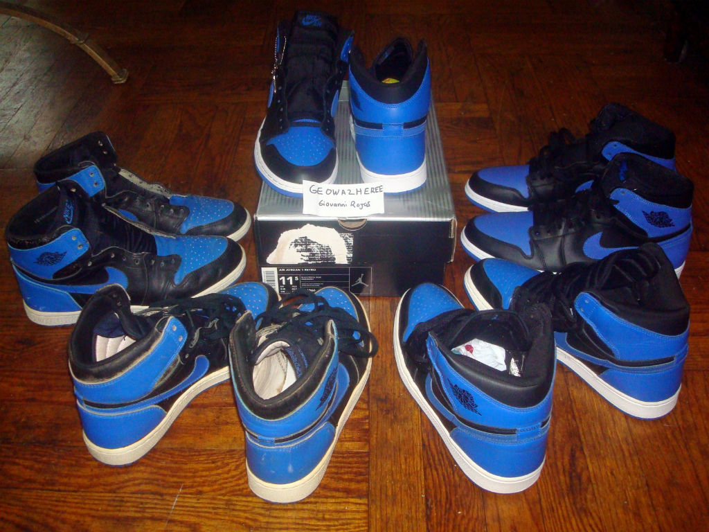 Spotlight // Pickups of the Week 7.7.13 - Air Jordan I 1 Retro 2001 Royal by geowazheree