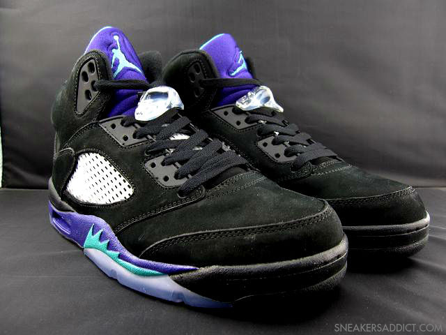 grape jordan 4s