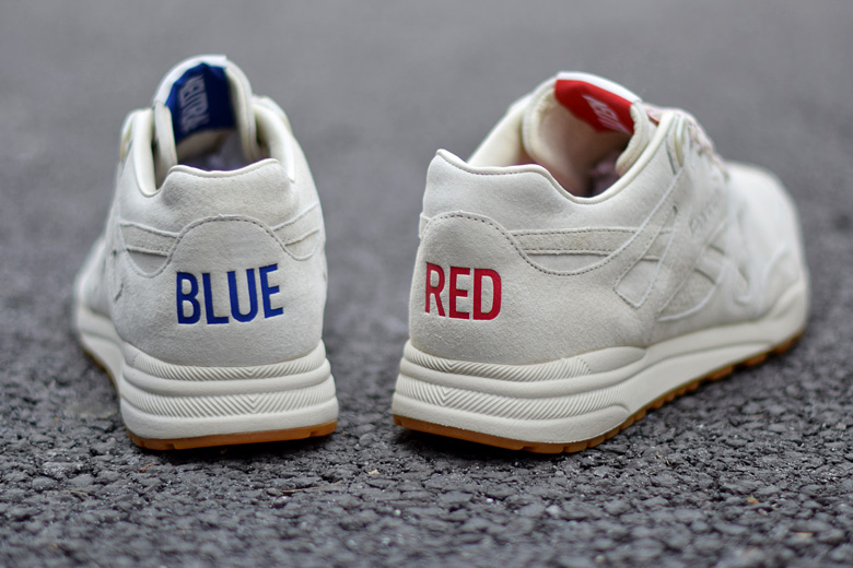 kendrick lamar reebok red and blue shoes