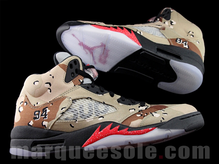 supreme jordan 5s