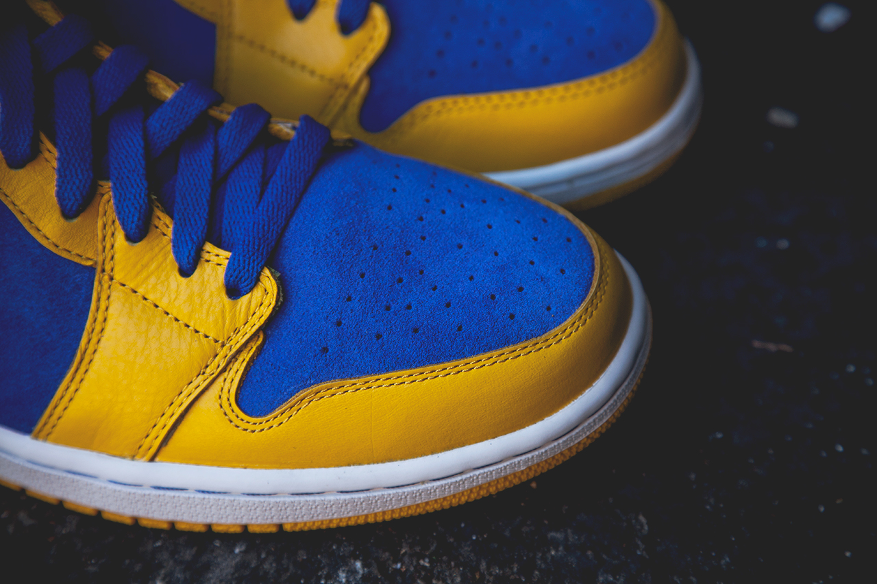 Air Jordan 1 Retro OG Laney toe detail