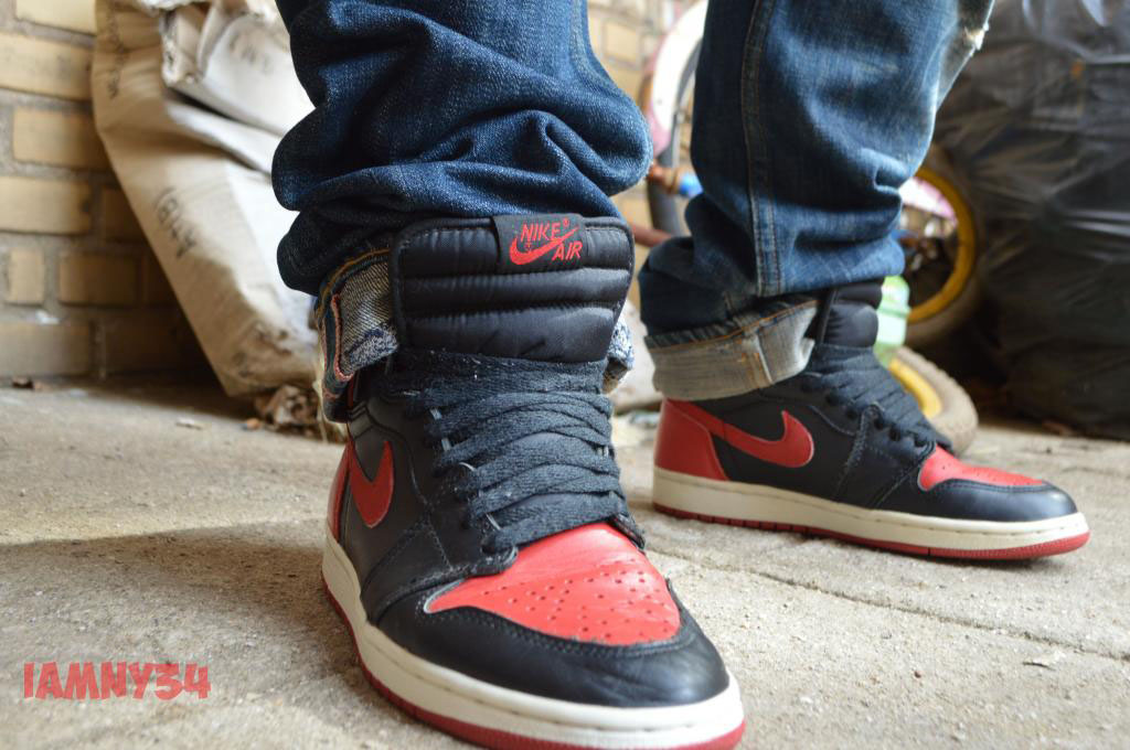 Spotlight: Forum Staff Weekly WDYWT? - 3.14.14 - iamny34 wearing Air Jordan 1 Retro '94 Black/Red