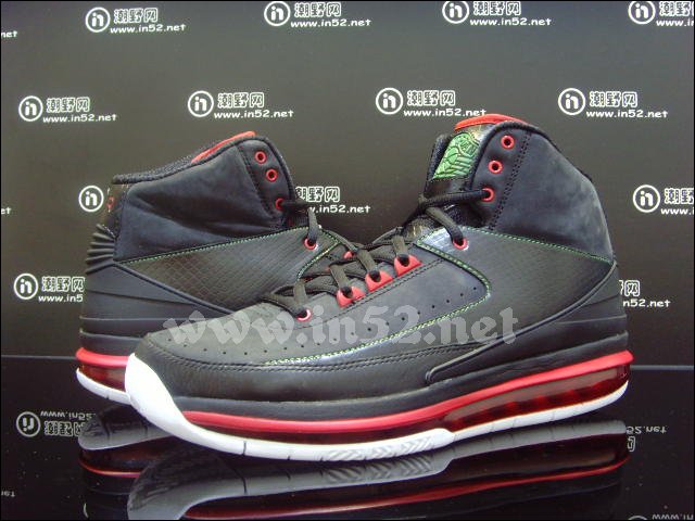 Air Jordan 2.0 Black Varsity Red Classic Green 455616-005