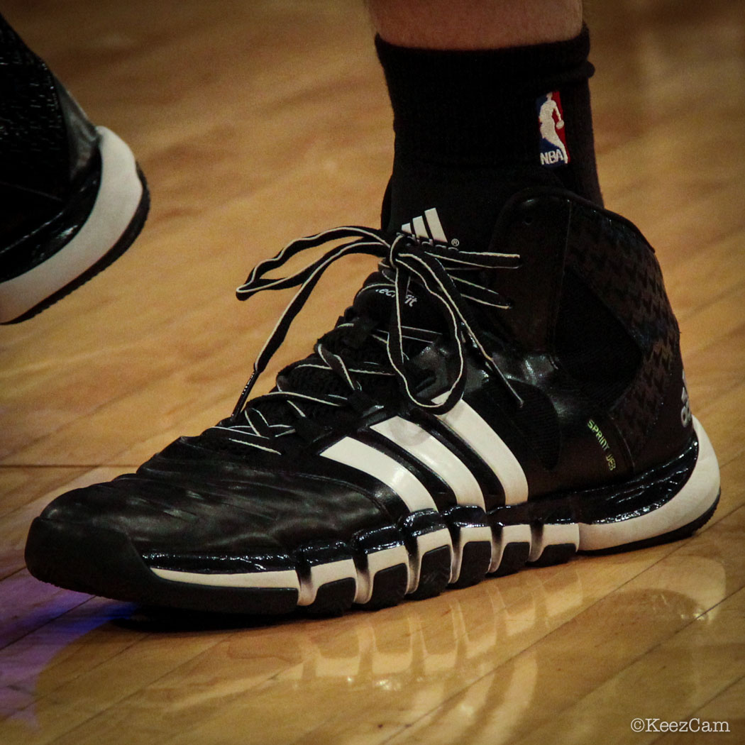 Tyler Zeller wearing adidas Crazyghost