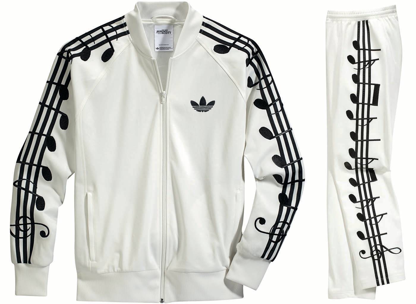 white adidas originals tracksuit