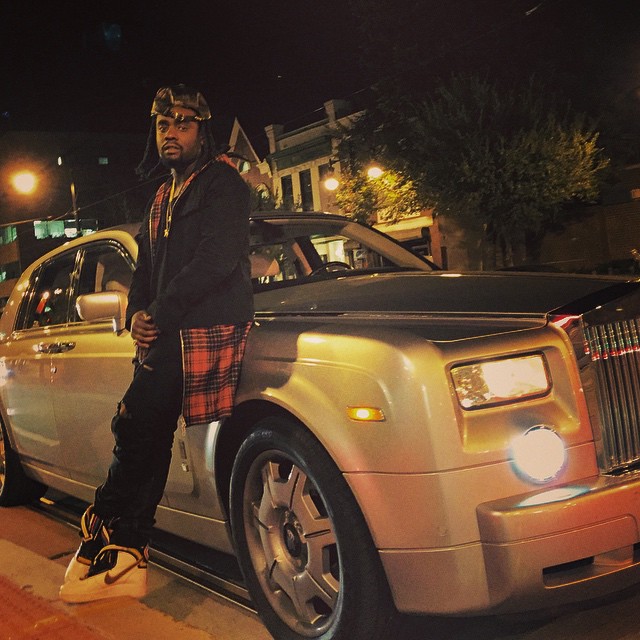 Wale wearing Nike Air Force 1 RT