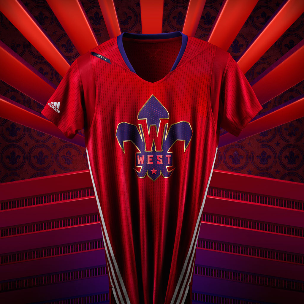 Sleeved 2014 NBA All-Star Uniforms Inspired by New Orleans