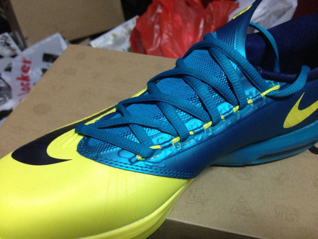 Nike KD VI Yellow Teal Navy 599424-700 (4)