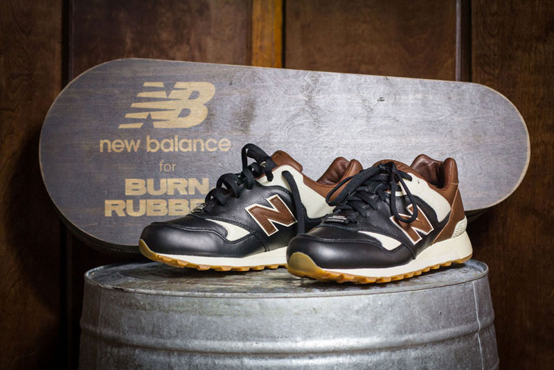 Burn Rubber Detroit x New Balance 577 inspired by Joe Louis