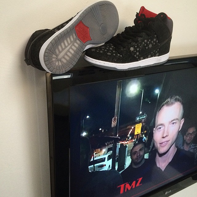 DJ Skee Picks Up Brooklyn Projects x Nike Dunk High SB Paparazzi