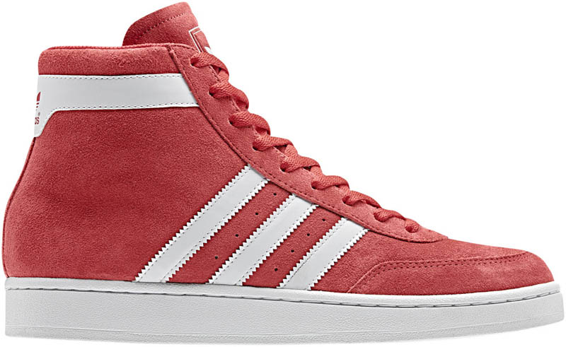 adidas Originals High Post Mid Light Scarlet White G50890