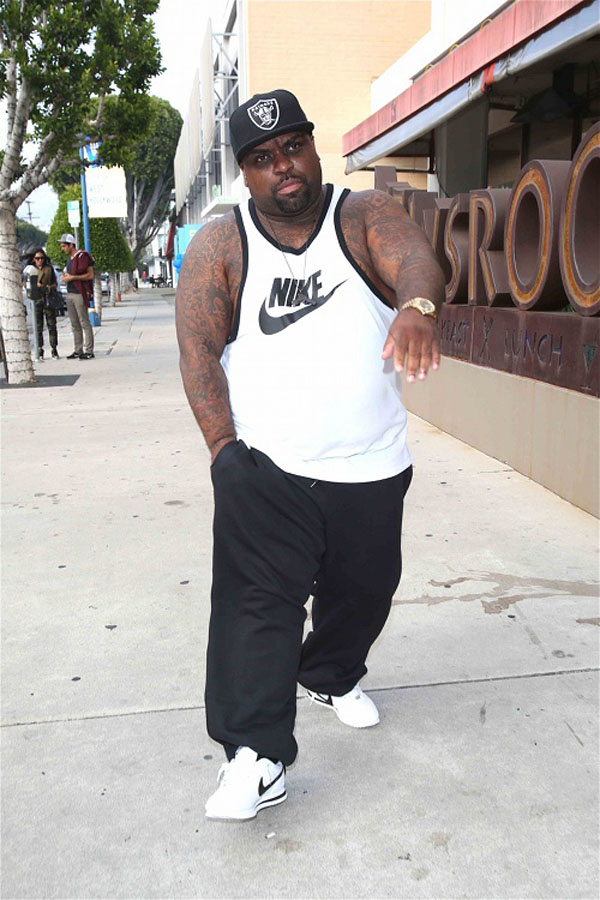 Cee-Lo Green wearing Nike Cortez