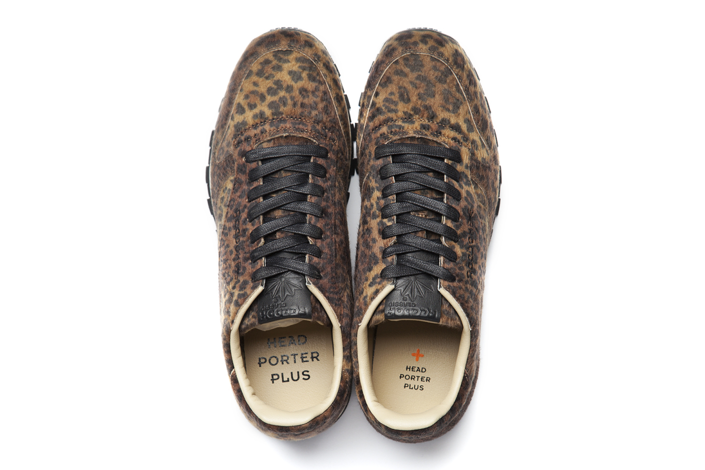 Head Porter Plus x Reebok Classic Leather leopard top