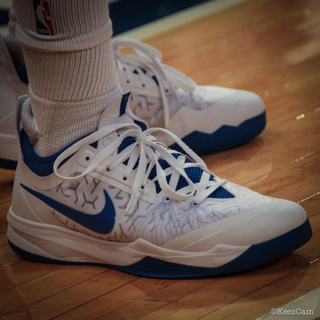 JR Smith wearing Nike Zoom Crusader