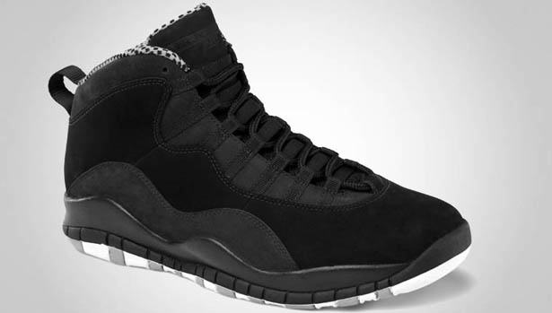 Jordan 10 black and white sale