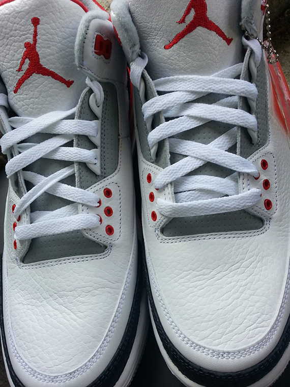 Air Jordan 3 Retro Fire Red New Images Sole Collector