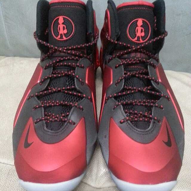 nike lil penny posite university red