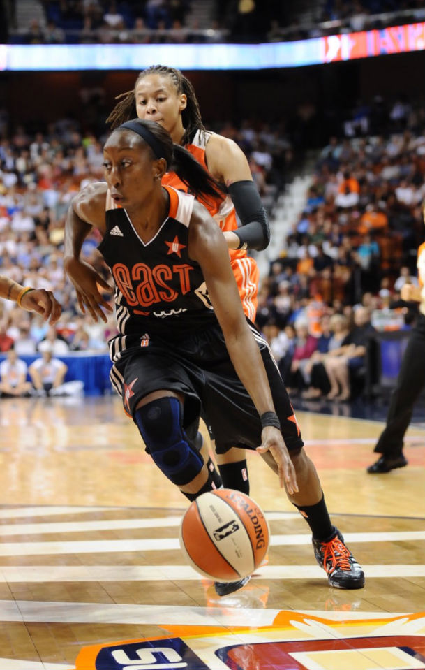 Allison Hightower wearing adidas Crazyquick