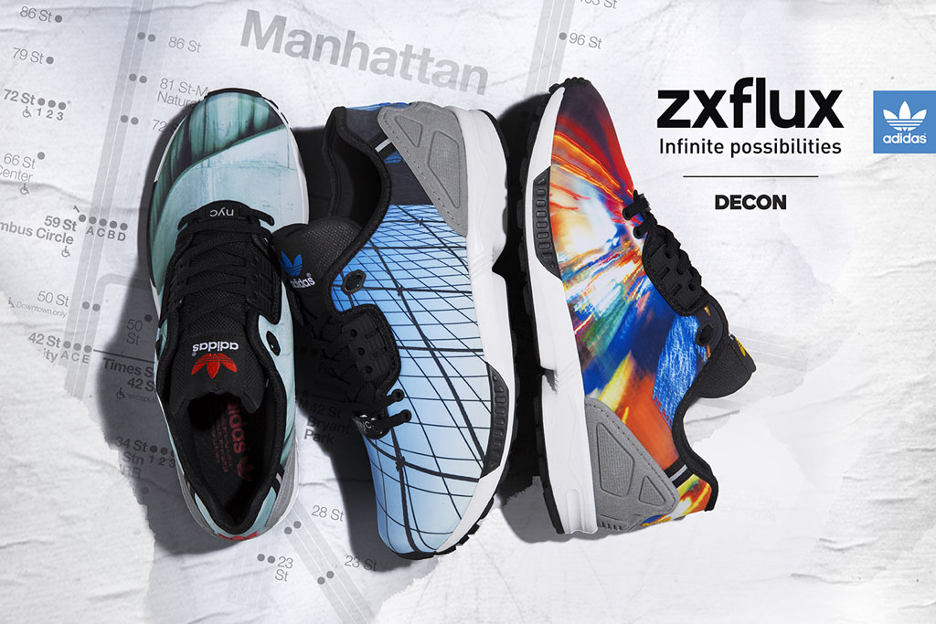 adidas Prints New York City ZX Fluxes for All-Star Weekend | Complex