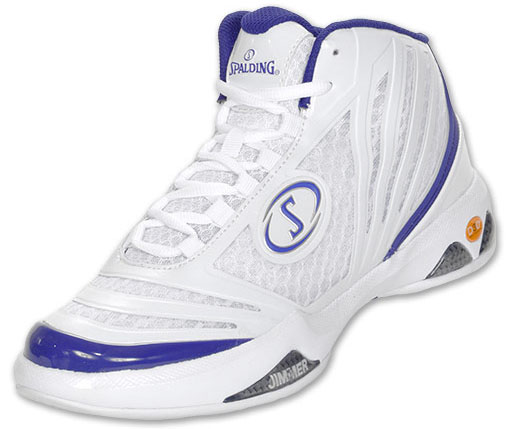 Jimmer Fredette's Spalding Threat Basketball Sneaker - stack