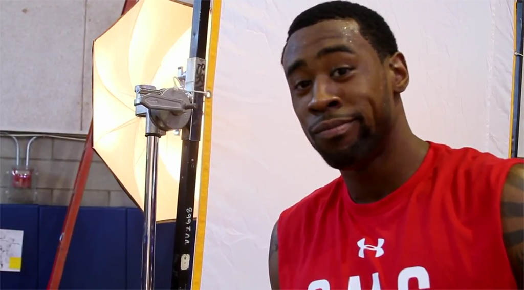 Under Armour Photoshoot with DeAndre Jordan