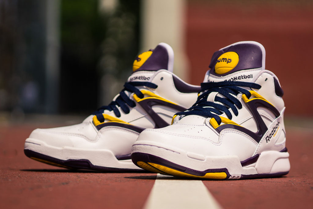 reebok pump lakers