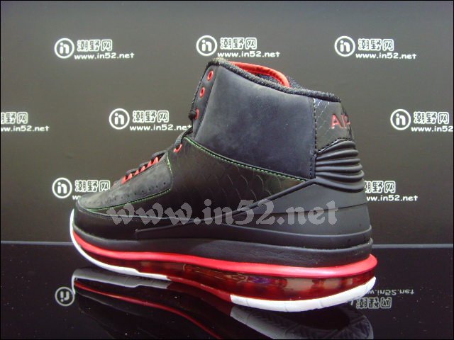 Air Jordan 2.0 Black Varsity Red Classic Green 455616-005