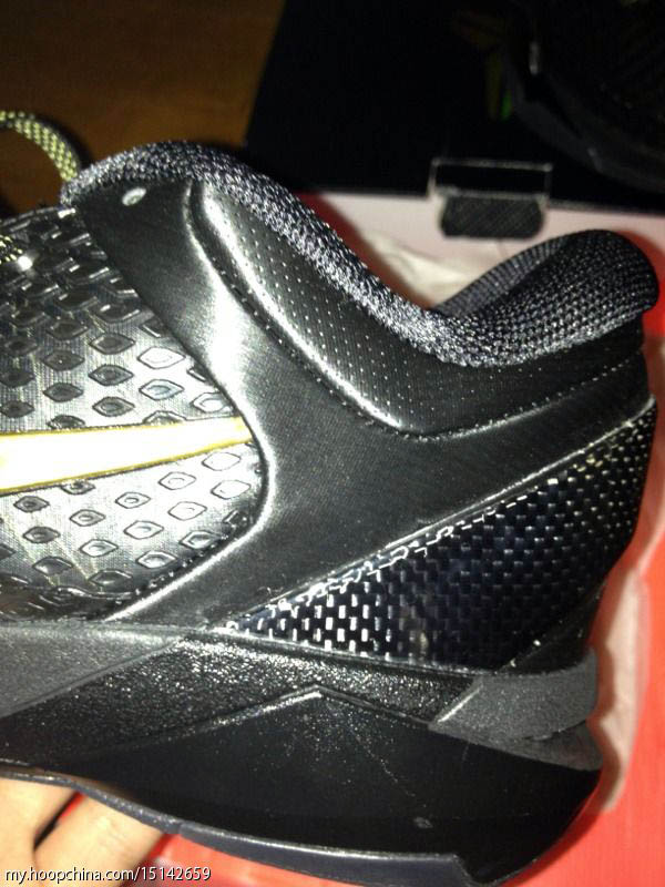 Nike Zoom Kobe VII Elite - Black/Metallic Gold-Dark Grey | Complex