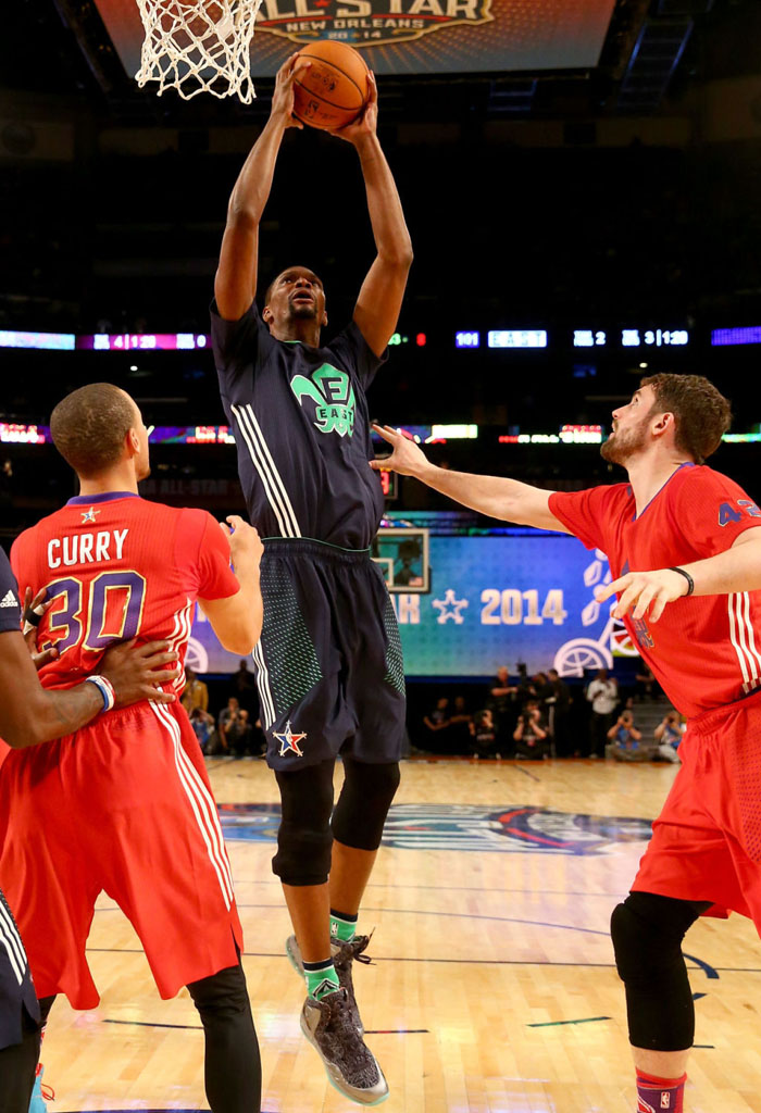 Chris Bosh wearing Nike Air Max Hyperposite All-Star