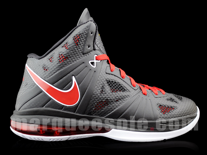 Lebron 8 cheap red and black