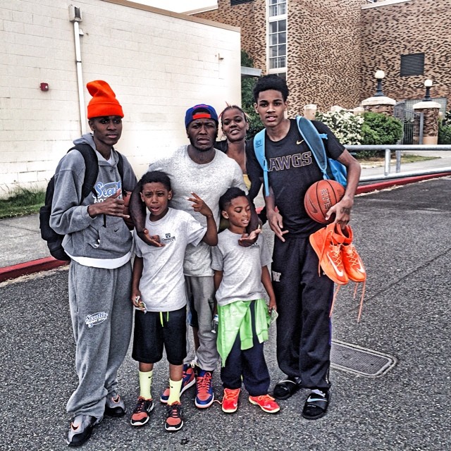 Nate Robinson Family