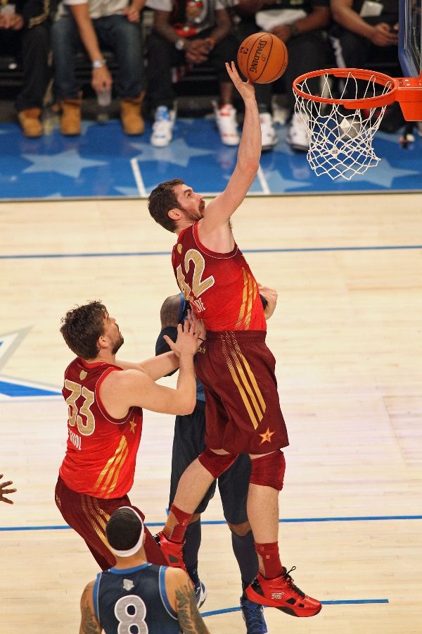 Kevin Love wearing 360 � All-Star