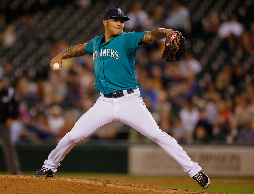 MLB Watch Taijuan Walker Jordan Black Cat