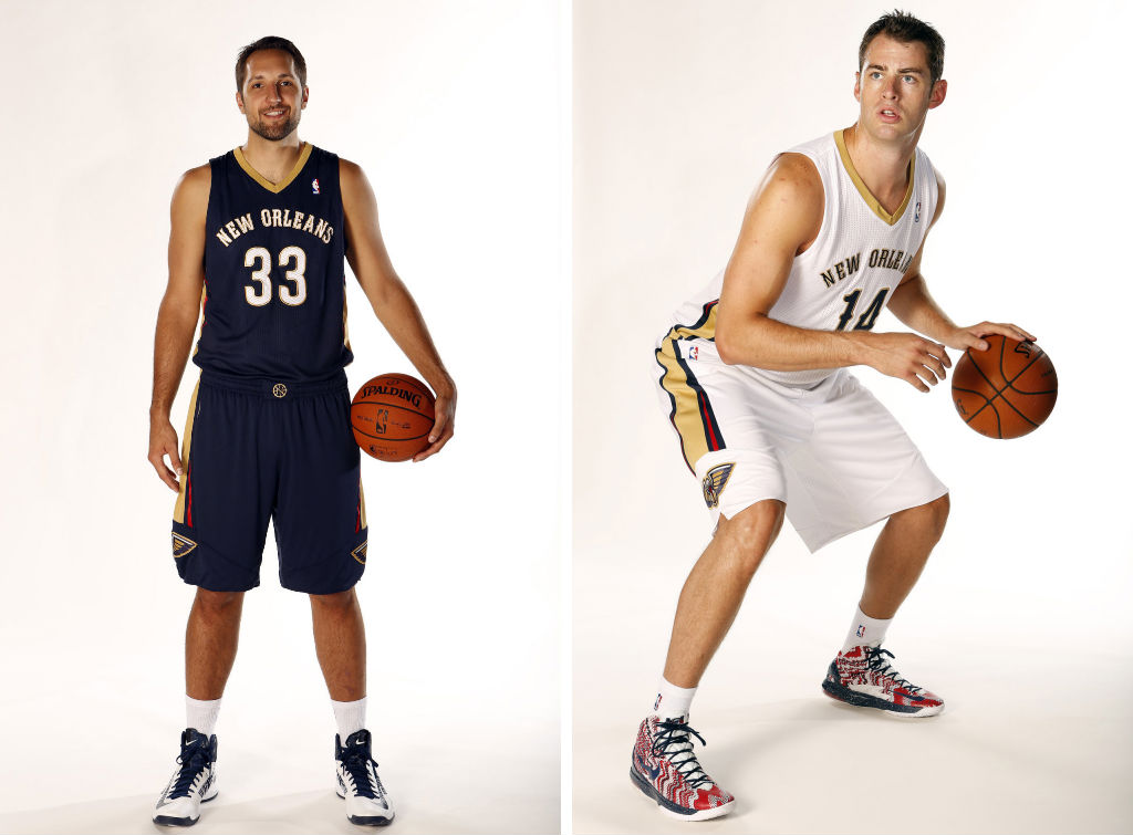 The New Orleans Pelicans unveil their new, positively plain