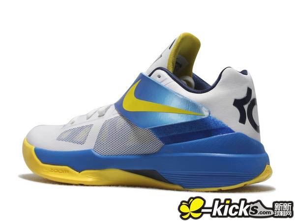 Nike Zoom KD IV White Tour Yellow Photo Blue Midnight Navy 473679-102 (7)