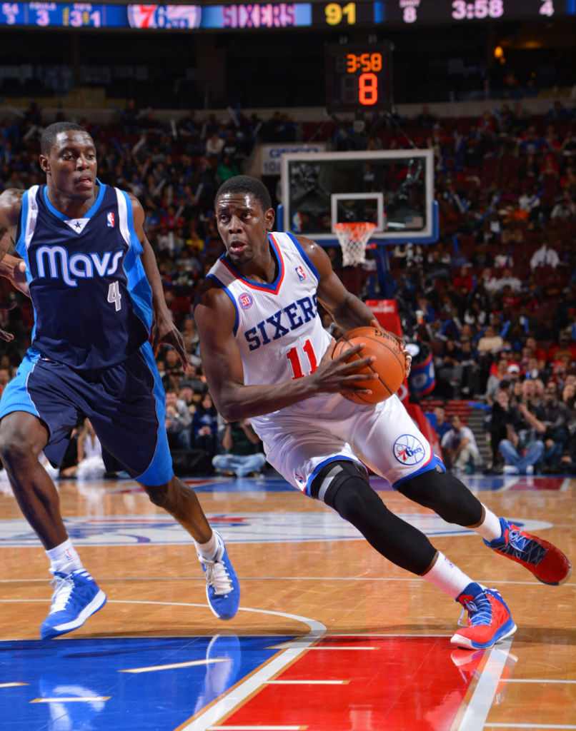 Jrue Holiday wearing adidas Crazy Shadow PE