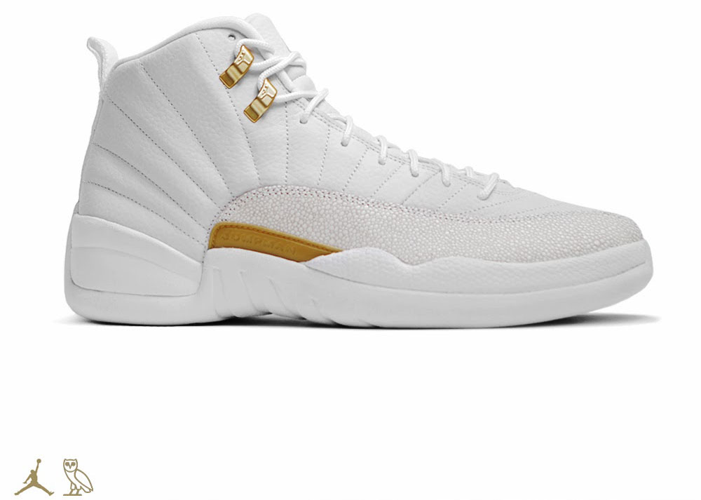 OVO x Air Jordan 12 White (2)