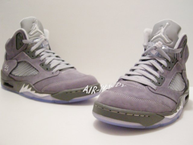 Air Jordan Retro 5 Light Graphite White Wolf Grey 136027-005