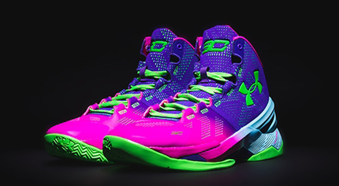 stephen curry colorful shoes